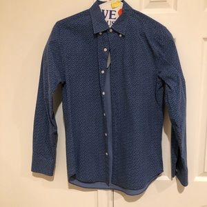 Floral print button down mint condition